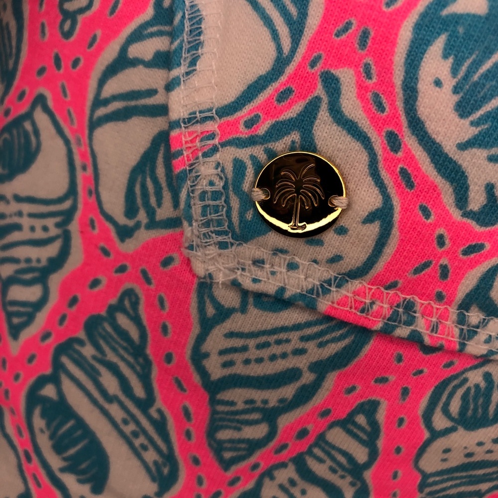 Lilly Pulitzer Skipper Popover Little Tipsy Conch - Picture 8 of 8